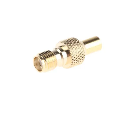 63-5039-41 Straight 50Ω RF Adapter MCX Socket to SMA Socket 6GHz 738-5800