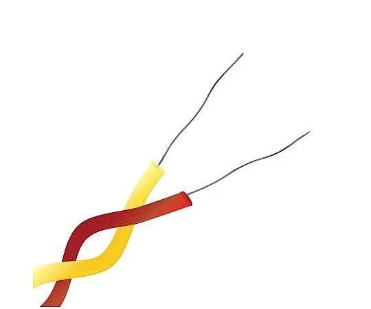 63-5127-69 Thermocouple & Extension Wire Type K, -75 → +260 °C 2 Core PFA Teflon Sheath 50m 814-0049