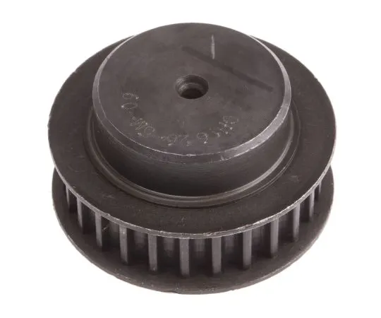 63-6572-36 RS PRO Timing Belt Pulley, Steel 9mm Belt Width x 5mm Pitch, 26 Tooth 182-593