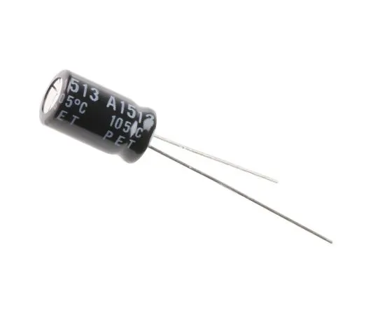 63-4984-88 Rubycon 470μF 6.3V dc Aluminium Electrolytic Capacitor, Through Hole 6.3 (Dia.) x 11mm +105°C 6.3mm 2.5mm 6.3ZLH470MEFC6.3X11