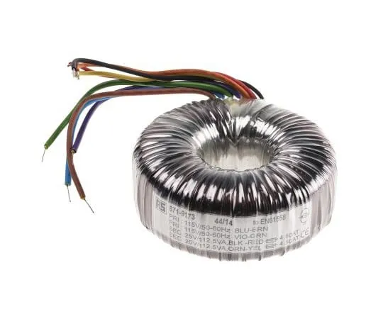 63-4937-71 2 Output Toroidal Transformer, 225VA, 2 x 25V ac 671-9173