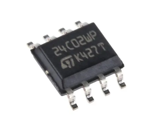 63-4960-88 STMicroelectronics M24C02-WMN6TP, 2kbit Serial EEPROM Memory, 900ns 8-Pin SOIC I2C M24C02-WMN6TP