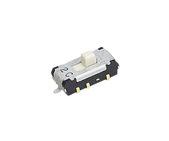 63-5171-22 Surface Mount Slide Switch Double Pole Double Throw (DPDT) Latching 100 mA@ 12 V dc Knob CMS-2202A