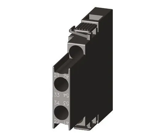 63-4987-39 Siemens Sirius Innovation, NO/NC (2), Auxiliary Contact, Snap-On, 10 A 3RH2911-1DA11