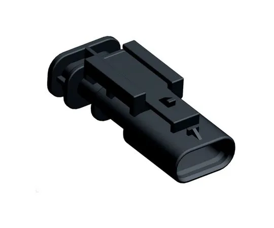 63-5174-63 TE Connectivity MCON 1.2 Series, 1 Row 3 Way In-Line Mount Plug Housing 1-1703494-1