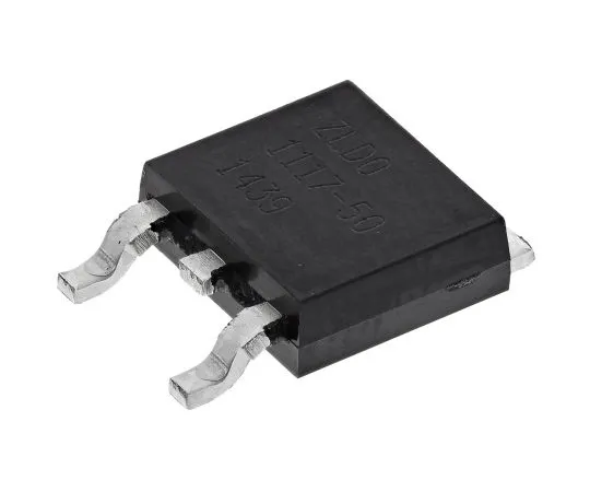 63-5054-88 Diodes Inc, 5 V Linear Voltage Regulator, 1A, 1-Channel, 2% 3-Pin, DPAK ZLDO1117K50TC ZLDO1117K50TC