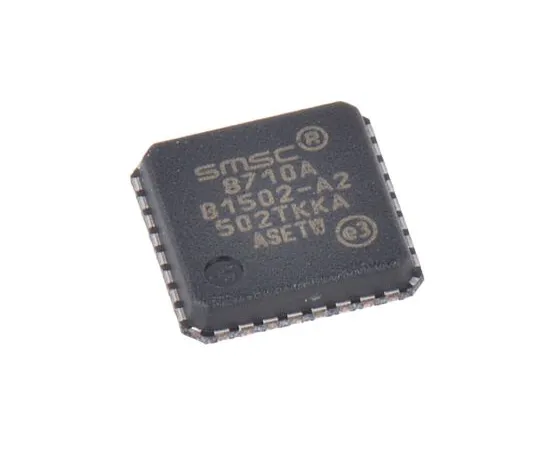 63-5151-16 Microchip Ethernet Transceiver, IEEE802.3/802.3u, ISO 802-3/IEEE802.3, 100Mbps 1.62 → 3.6 V, 32-Pin QFN LAN8710A-EZC-TR