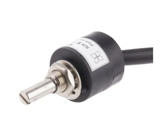 63-5142-61 RS 1 Gang Rotary Wirewound Potentiometer with a 6.35 mm Dia. Shaft, 2kΩ, ±10%, 1W, Linear 842-7107