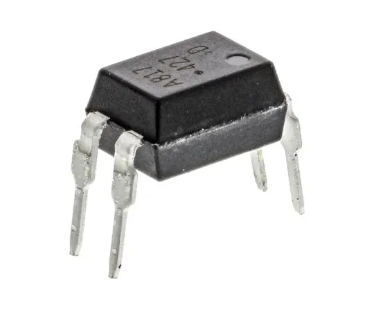 63-5131-08 Broadcom, HCPL-817-00DE DC Input Transistor Output Optocoupler, Through Hole, 4-Pin DIP HCPL-817-00DE
