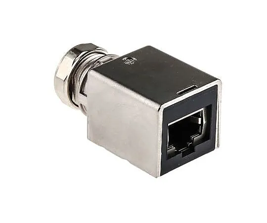 63-5176-12 Harting 4 Pole M12 Socket to 8 Pole RJ45 Socket Adapter 21033812401