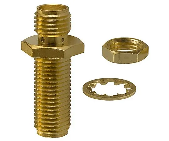 63-5162-61 Cinch Connectors Straight 50Ω Panel Mount Bulkhead Fitting SMA Connector 142-0901-401