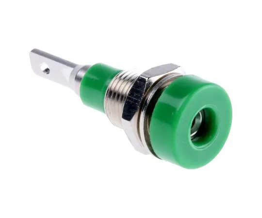 63-5077-23 2mm rigid panel mount socket,green 23.0030-25