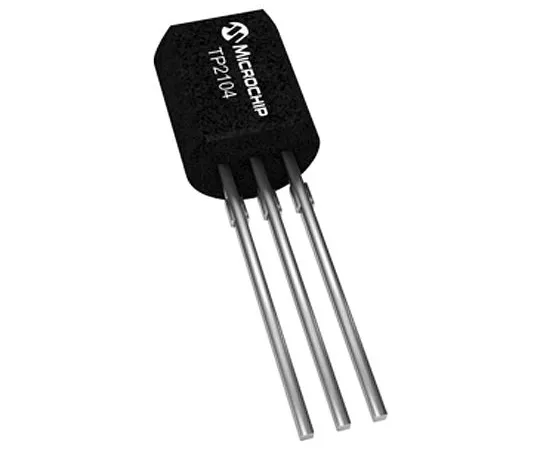 63-5160-27 TP2104N3-G P-Channel MOSFET, 175 mA, 40 V, 3-Pin TO-92 Microchip TP2104N3-G