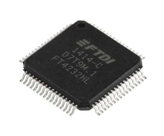 63-4963-22 Quad High Speed USB to UART IC, LQFP64 FT4232HL