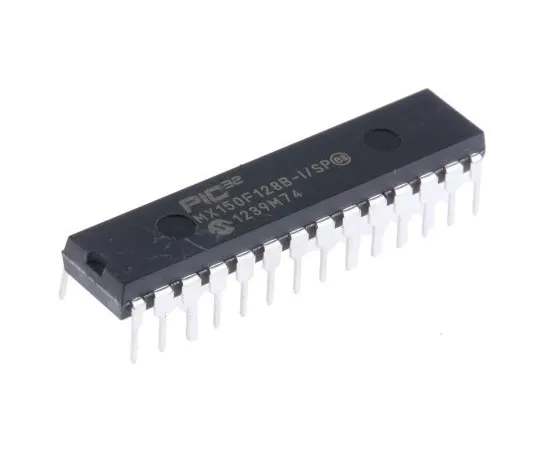 63-5071-27 Microchip PIC32MX150F128B-I/SP, 32bit PIC Microcontroller, 40MHz, 131 kB Flash, 28-Pin SPDIP PIC32MX150F128B-I/SP