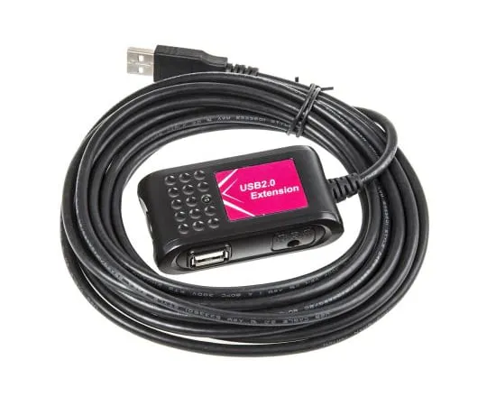 63-6550-91 Roline 2 Port port USB 2.0 USB Extension Cable up to5m 12.99.1089