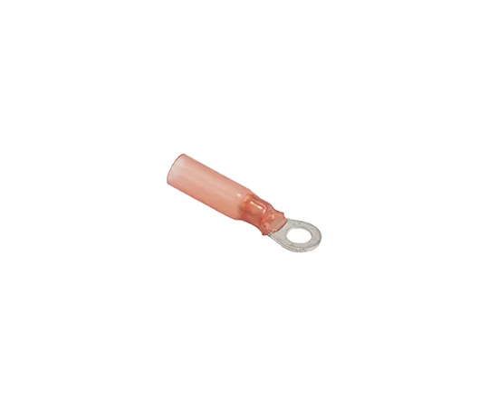 63-4997-50 TE Connectivity TERMINYL Series Insulated Crimp Ring Terminal, M5 Stud Size, 6.6mm² to 10.5mm² Wire Size, Red 324043