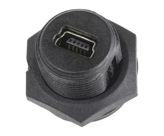 63-5043-98 Amphenol USBFTV Series, , Through Hole Mount Type B Mini USB Connector, Receptacle USBMINIBF7PCB