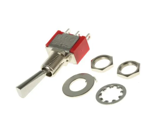 63-5035-85 RS PRO Single Pole Double Throw (SPDT) Toggle Switch, Latching, Panel Mount 734-7110