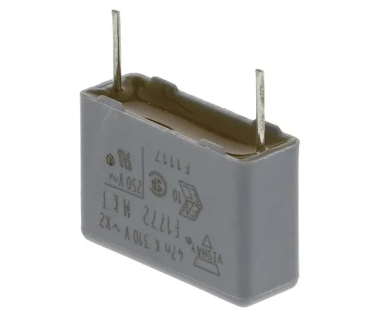 63-6550-28 Vishay 47nF Polyester Capacitor PET 310V ac ±10% F1772 Series Through Hole F17723472000