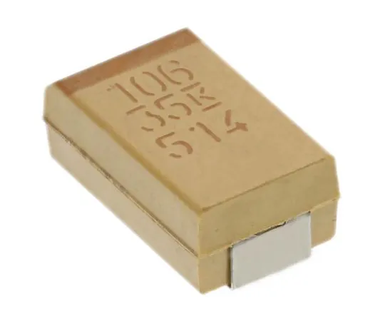 63-5115-41 KEMET Tantalum Capacitor 10μF 35V dc MnO2 Solid ±20% Tolerance T491 Series T491D106M035AT