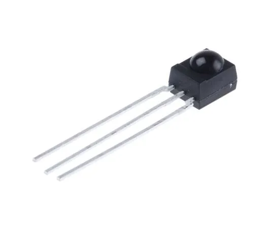 63-5088-46 Vishay TSSP4038, 38kHz IR Receiver, 950nm ±45 °, 25m Range, 2.5 V - 5.5V, Through Hole, 6 x 3.9 x 6.95mm TSSP4038