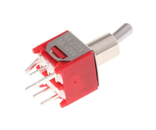 63-5036-04 RS PRO Double Pole Double Throw (DPDT) Toggle Switch, Latching, PCB 734-7182