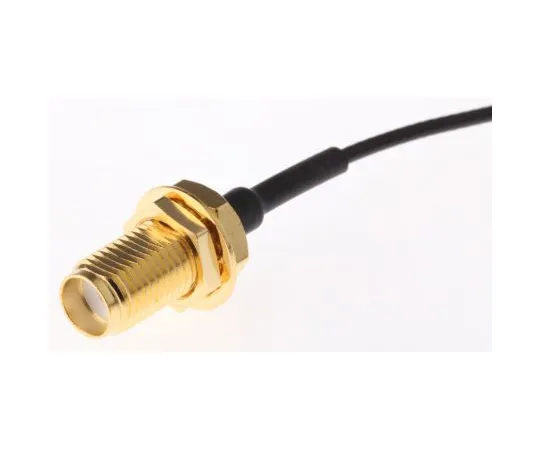 63-5109-02 RS PRO Black Female SMA to Female U.FL RF Coaxial Cable, 50 Ω 794-2901