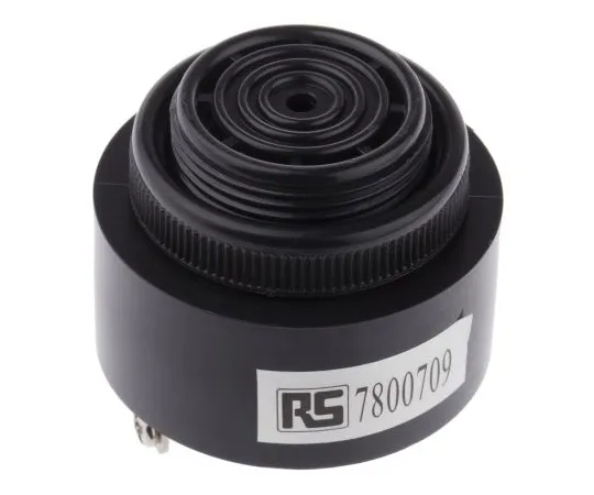 63-5094-35 RS PRO 30 → 120 V ac/dc 98dB Panel Mount Continuous Internal Piezo Buzzer 780-0709