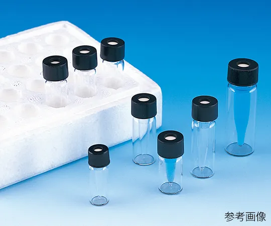 62-9986-13 Spitz Vial (Perated Cap (Black) + Fluorine PTFE/Nitrile Packing Standard Set) 50 μL 20 Pieces Pack SPV -50 203350