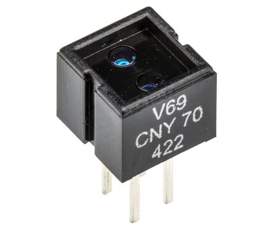 63-4993-30 CNY70 Vishay, Through Hole Reflective Sensor, Phototransistor Output CNY70