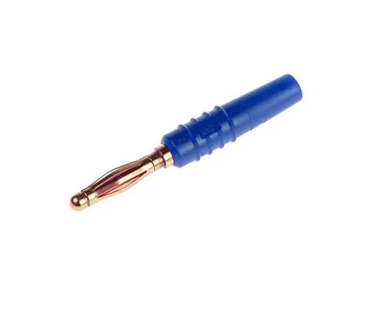 63-5077-14 Blue Plug Banana Plug Solder 30 V ac, 60 V dc 22.2618-23