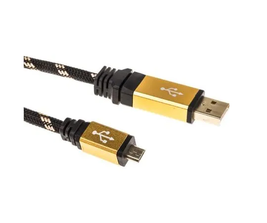 63-5129-41 Roline USB 2.0, Male USB A to Male Micro USB B, 1.8m USB Cable 11.02.8826-10