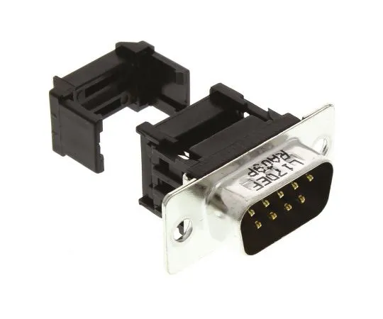 63-4969-68 Amphenol DFR Series 2.74mm Pitch 9 Way IDC D-Sub Ribbon Cable Connector, Plug, Steel Shell L17DEFRA09P
