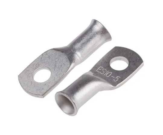 63-5141-99 RS PRO Uninsulated Tubular Ring Terminal, 5mm Stud Size, 10mm² to 10mm² Wire Size 841-7601