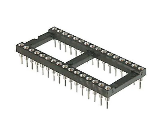 63-4940-51 ASSMANN WSW 2.54mm Pitch Vertical 32 Way, Through Hole Turned Pin Open Frame IC Dip Socket, 3A AR 32 HZL-TT