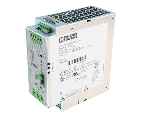 63-5043-76 Phoenix Contact QUINT-UPS/ 24DC/ 24DC/40 UPS Uninterruptible Power Supply, 24V dc Output 2320241
