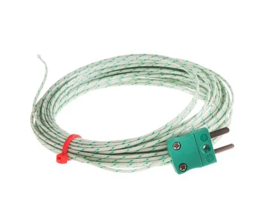 63-5155-71 RS PRO Type K Thermocouple Glass Fibre probe 1/0.3mm Diameter, -60°C → +350°C 872-2610