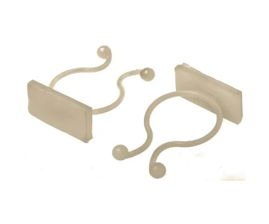63-5130-13 RS PRO Adhesive Clip Natural Twist Nylon Cable Clip, 20mm Max. Bundle 817-8906