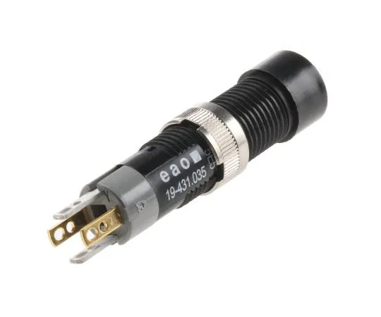 63-4968-40 EAO Single Pole Single Throw (SPST) Momentary Push Button Switch, IP40, 8 (Dia.)mm, Panel Mount 19-431.035