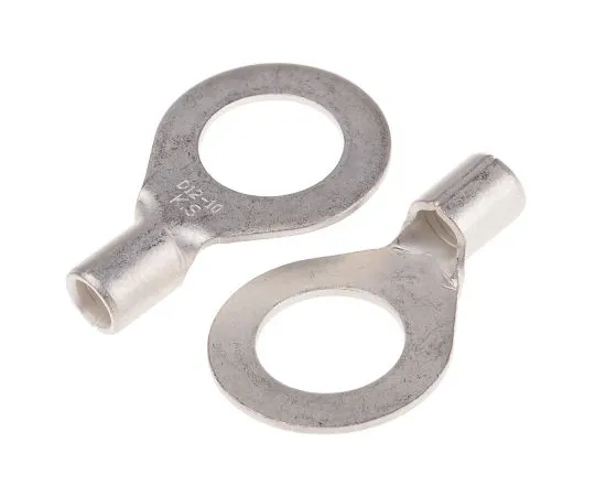 63-5123-21 RS PRO Uninsulated Crimp Ring Terminal, 13mm Stud Size, 10mm² to 10mm² Wire Size 809-2280