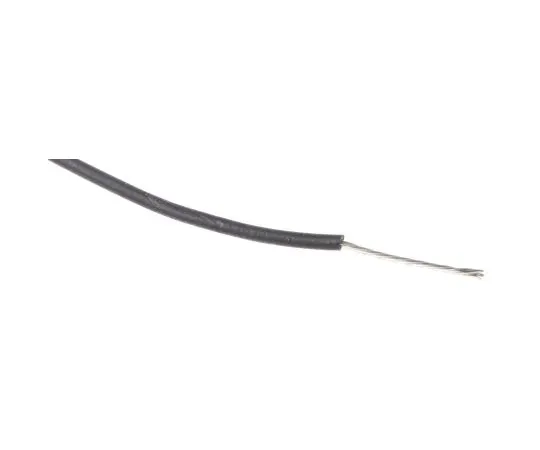 63-5156-28 RS PRO Black Hook Up Wire UL3266, 0.2 mm², 300 V 24 AWG, 100m 872-5205