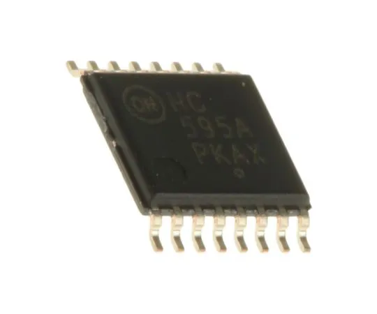 63-5119-65 ON Semiconductor MC74HC595ADTG 8-stage Shift Register, Serial/Parallel, Uni-Directional, 16-Pin TSSOP MC74HC595ADTG