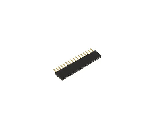 63-5080-37 Samtec SSW Series 2.54mm Pitch 16 Way 1 Row Straight PCB Socket, Through Hole, Solder Termination SSW-116-02-G-S