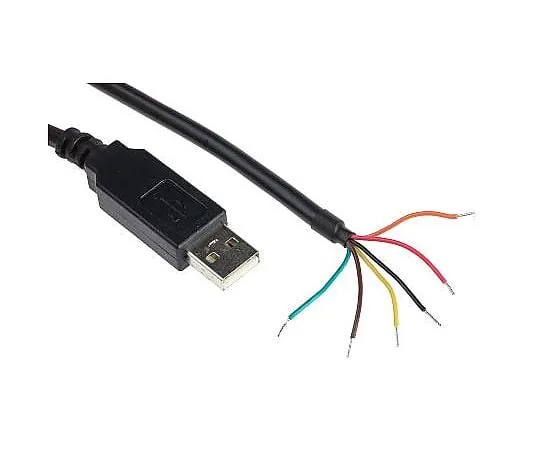 63-5010-59 FTDI Chip, 3.3 TTL Wire End USB to UART Cable - TTL-232RG-VREG3V3-WE TTL-232RG-VREG3V3-WE