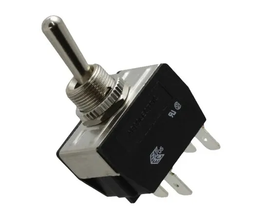 63-5151-11 Arcolectric Double Pole Double Throw (DPDT) Toggle Switch, Latching, Panel Mount C3960BBAAA