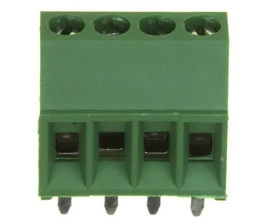 63-5174-48 TE Connectivity Buchanan, 4 Way PCB Terminal Block 282834-4