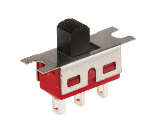 63-5036-36 Panel Mount Slide Switch Single Pole Double Throw (SPDT) Latching 5 A @ 28 V dc Top 734-7312