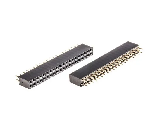 63-4940-19 ASSMANN WSW 2.54mm Pitch 40 Way 2 Row Straight PCB Socket, Through Hole, Solder Termination A-BL254-DG-G40D