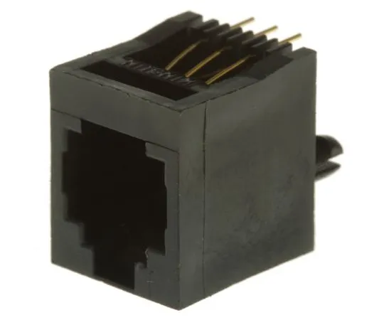 63-5123-31 MH Connectors 6P6C Straight Through Hole Female Modular Socket UTP RJ12 Connector MHRJJ66NFV